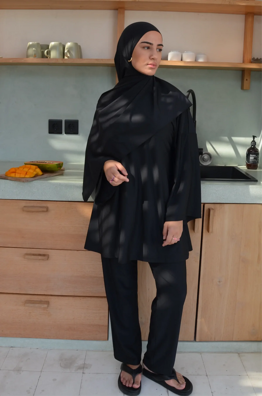Burkini Lina | Luxe & Modestie – 4 pièces dont un bonnet offert