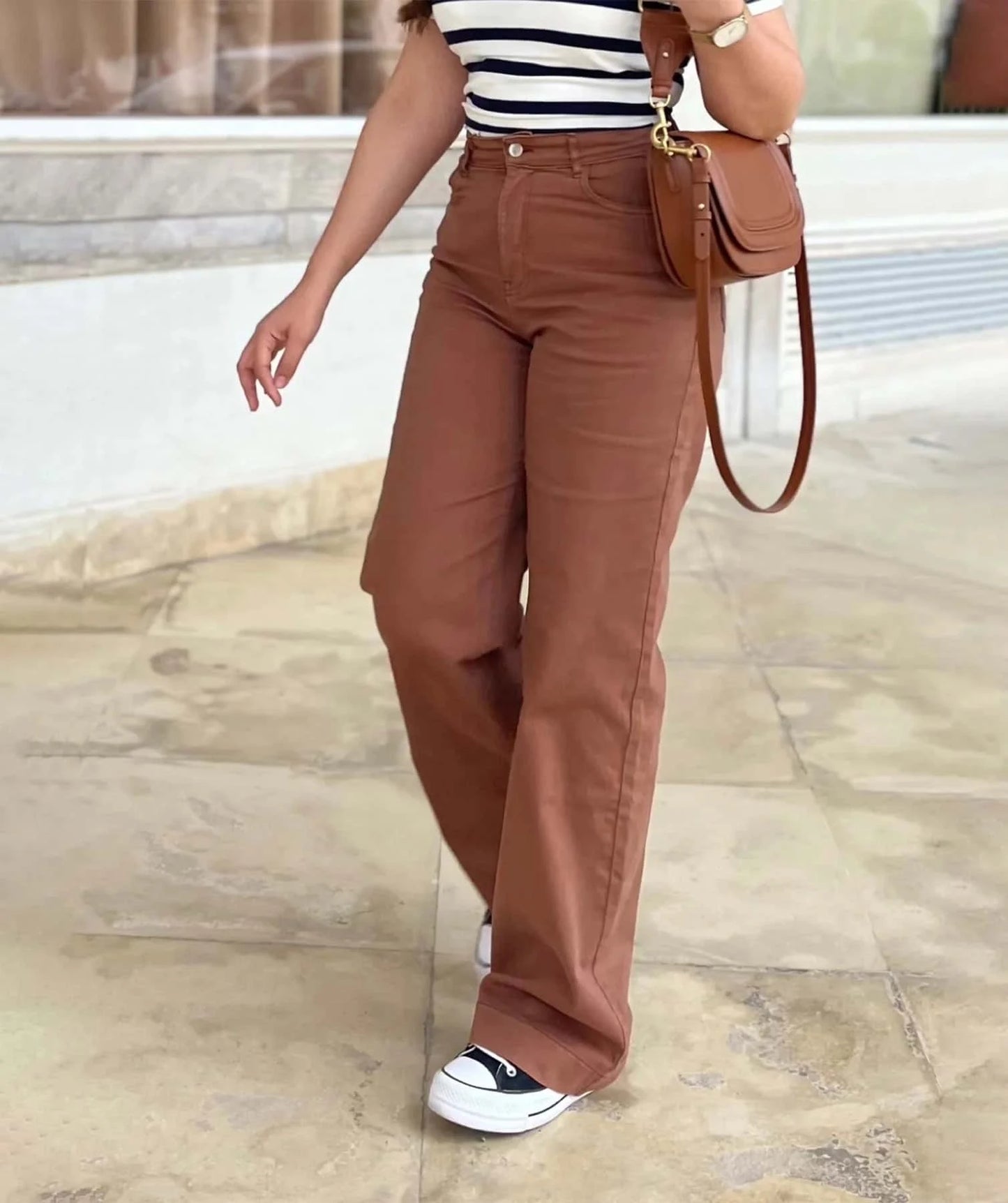 Jean Baggy Taille Haute