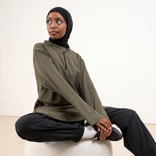 Rawnaqe Active Tunic-Set 3 Pièces – Tunique, Pantalon & Cagoule