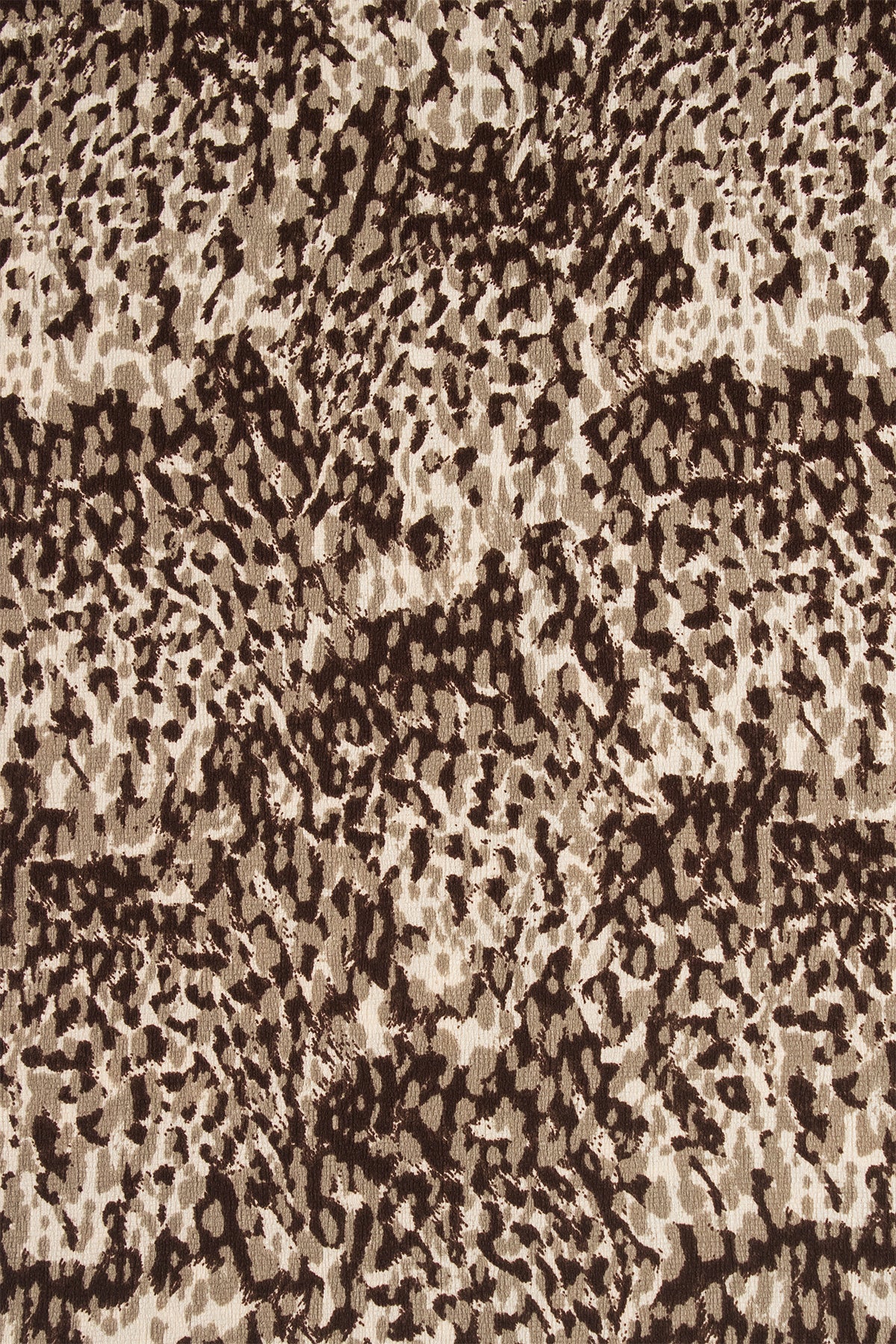 Brown Print Top