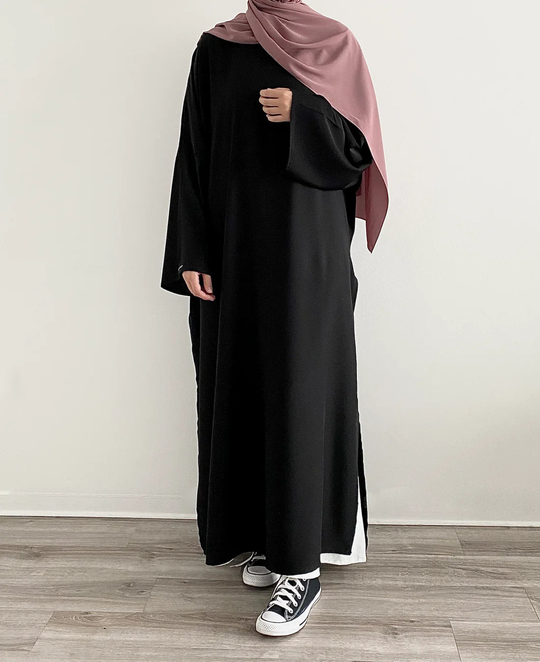 Abaya Rawnaqe 2 piece | Abaya+ Sous-Abaya Oversize