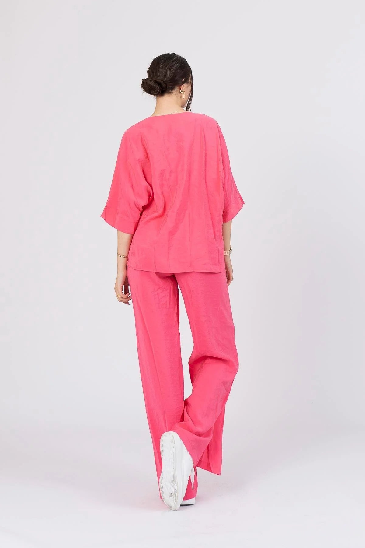 Ensemble chemisier col V