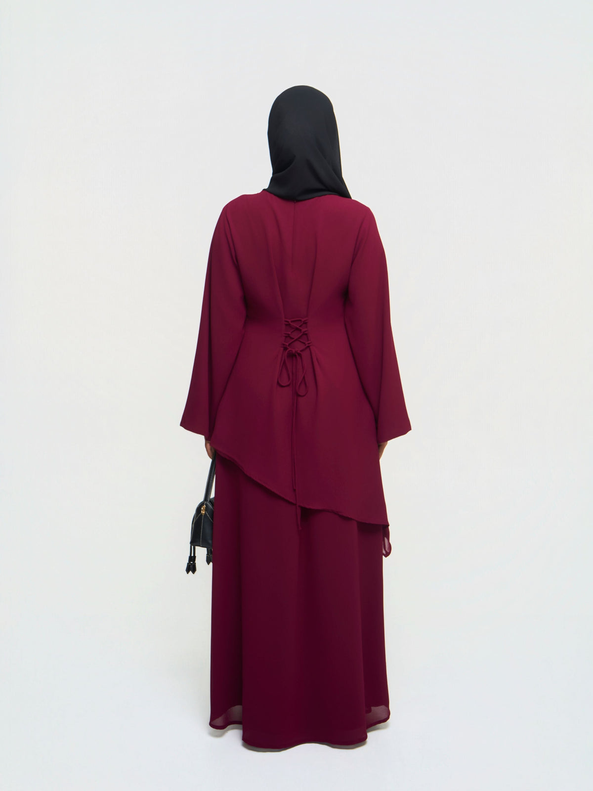 Asymmetric Set - Maroon
