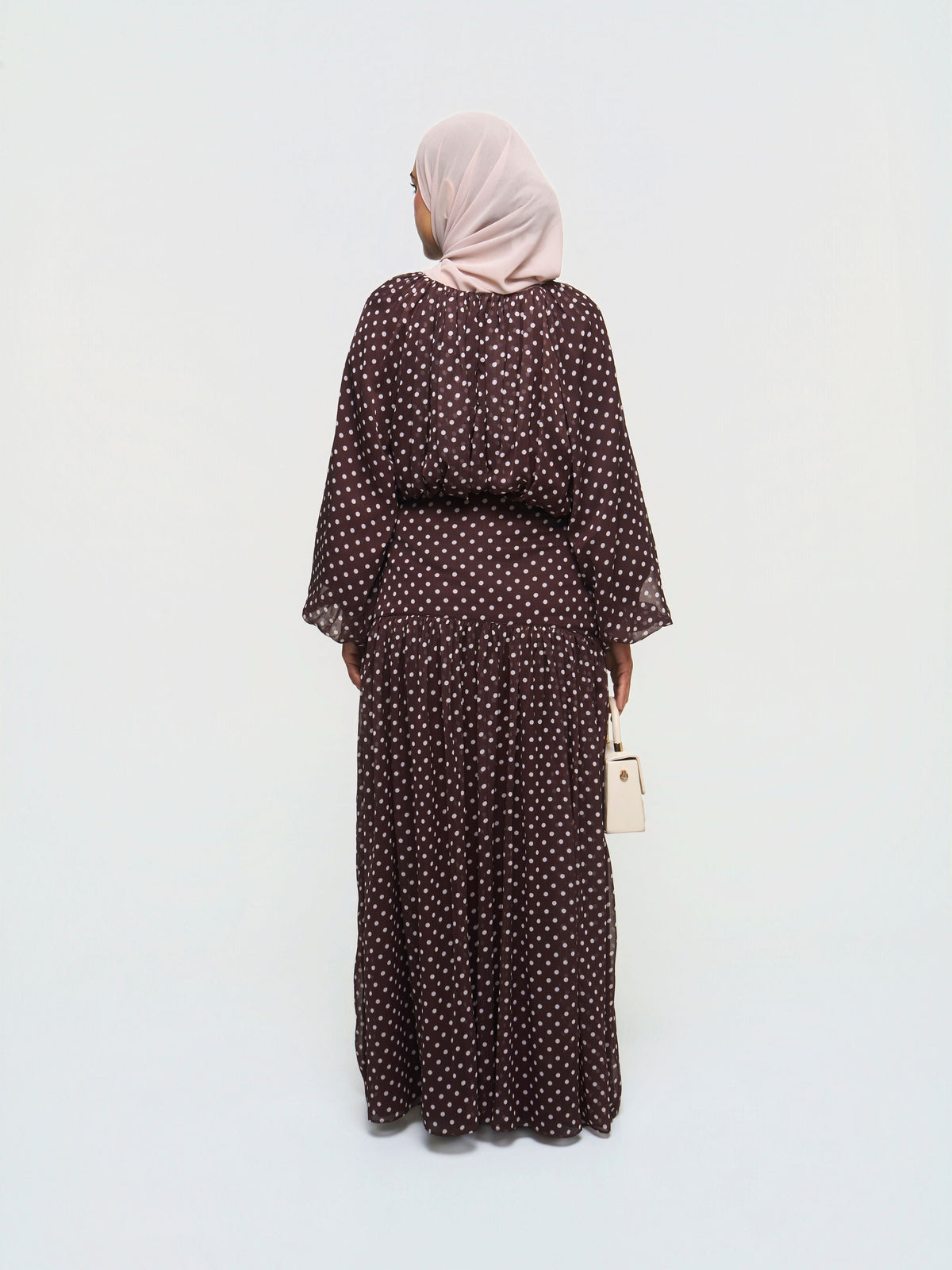 Polka Dot Set- Brown