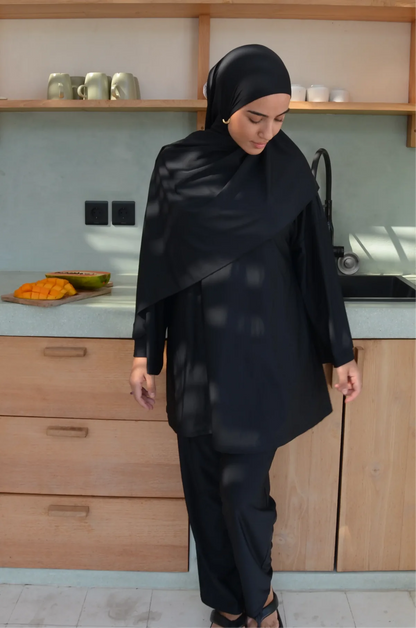Burkini Lina | Luxe & Modestie – 4 pièces dont un bonnet offert