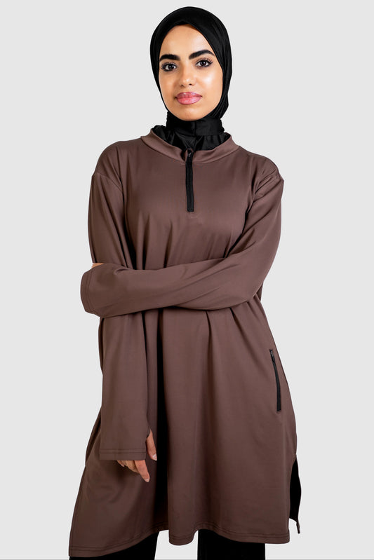 Rawnaqe Active Tunic-Set 3 Pièces – Tunique, Pantalon & Cagoule