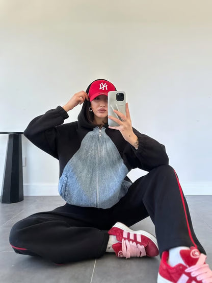 Rawnaqe Faven Denim – Sport Chic Set