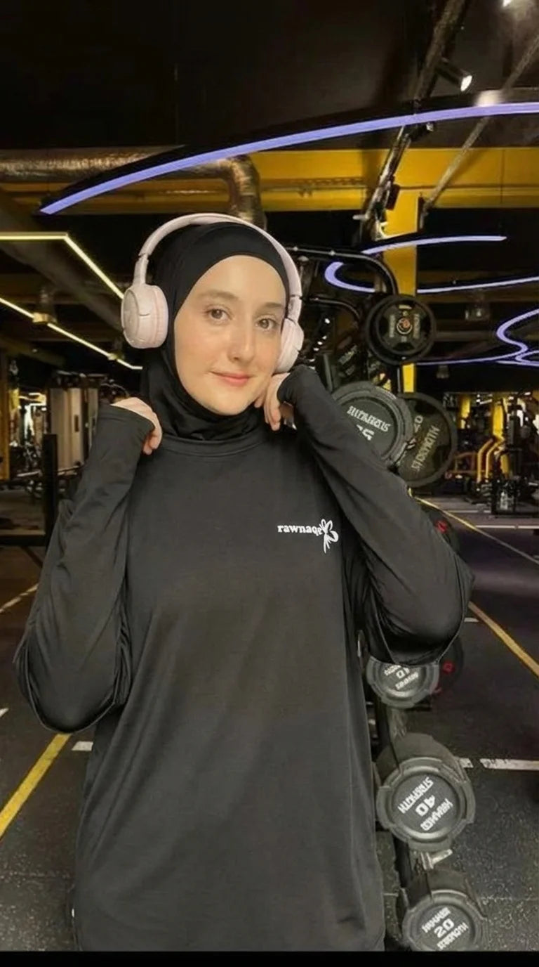 Rawnaqe Activewear – Ensemble Modeste 4 Pièces