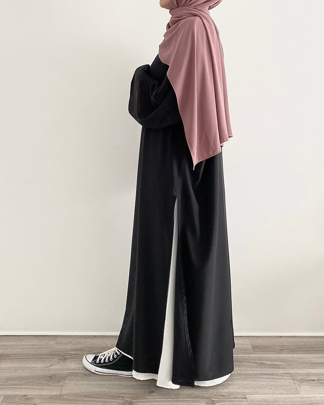 Abaya Rawnaqe 2 piece | Abaya+ Sous-Abaya Oversize