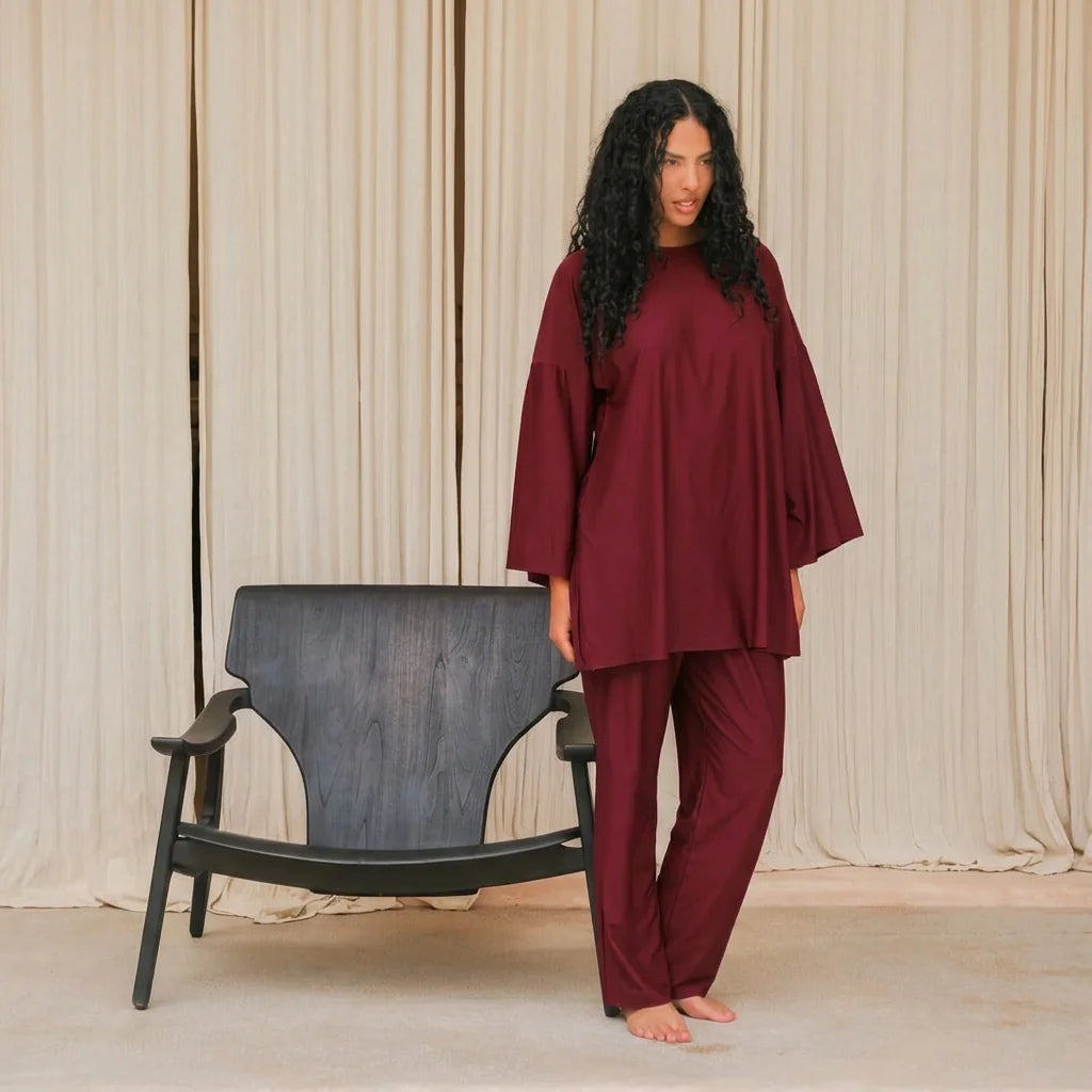 Burkini Lina™ – Ensemble Modeste 4 Pièces