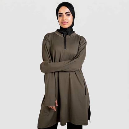 Rawnaqe Active Tunic-Set 3 Pièces – Tunique, Pantalon & Cagoule