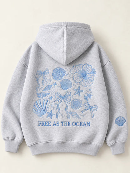 Hoodie Brodé Oversize – Turkish Cotton