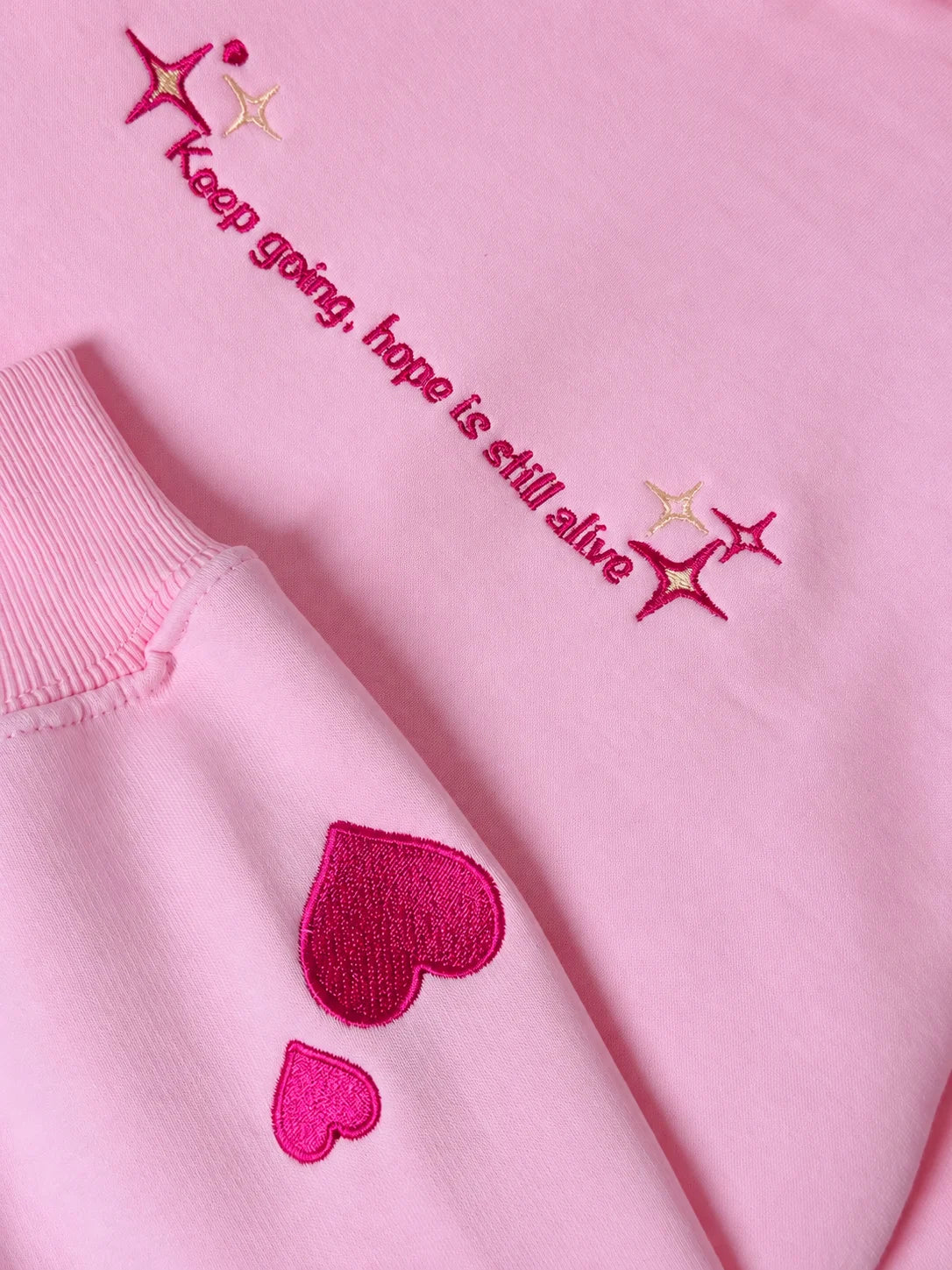 Hoodie Brodé Oversize – Turkish Cotton