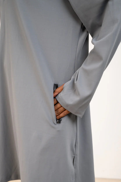 Active Modest Set | Tunique Longue + Pantalon noir Sport