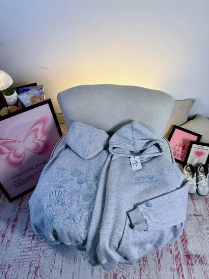 Hoodie Brodé Oversize – Turkish Cotton