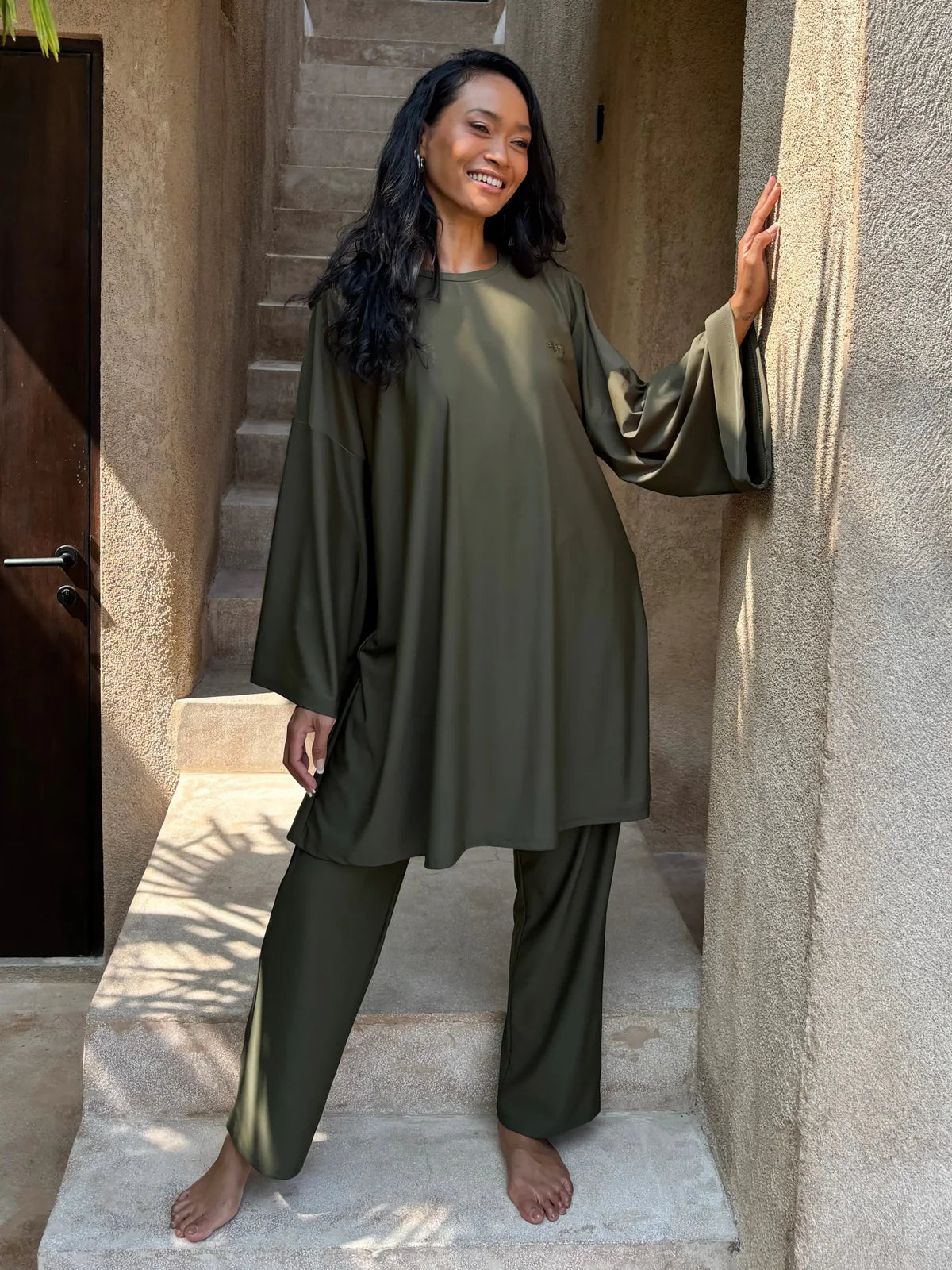 ✨Burkini Lina | Luxe & Modestie – 4 pièces Édition 2026✨