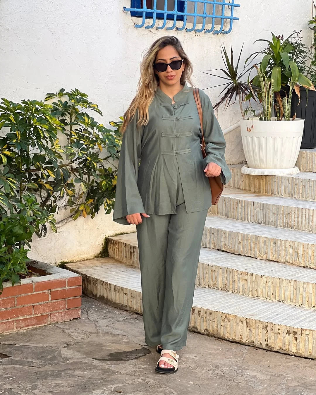 Ensemble Shanghai – Style Oriental Moderne & Confort Absolu