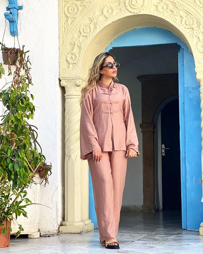Ensemble Shanghai – Style Oriental Moderne & Confort Absolu