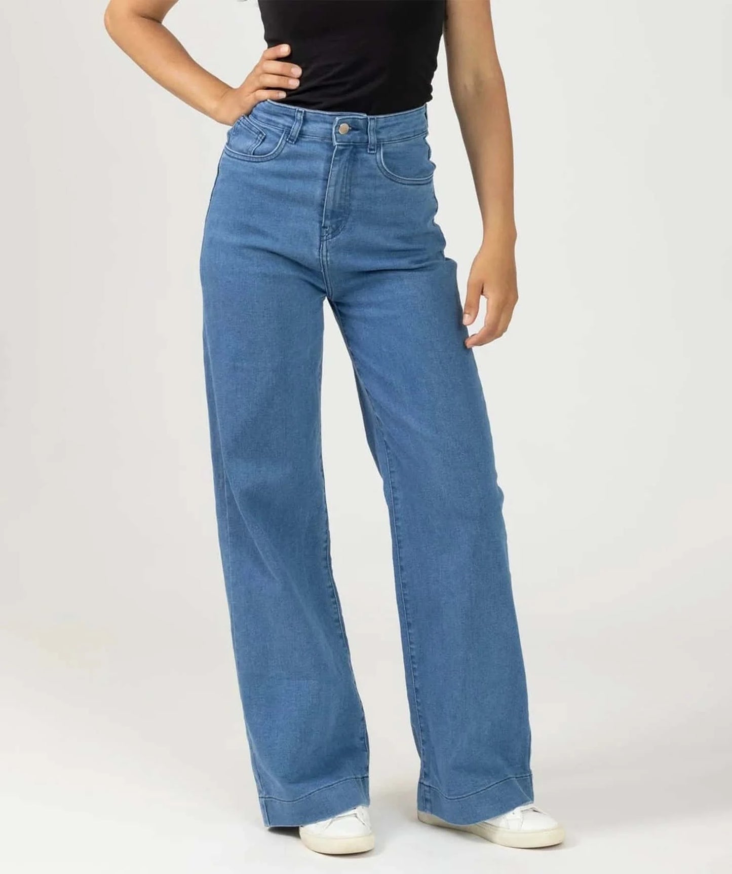 Jean Baggy Taille Haute