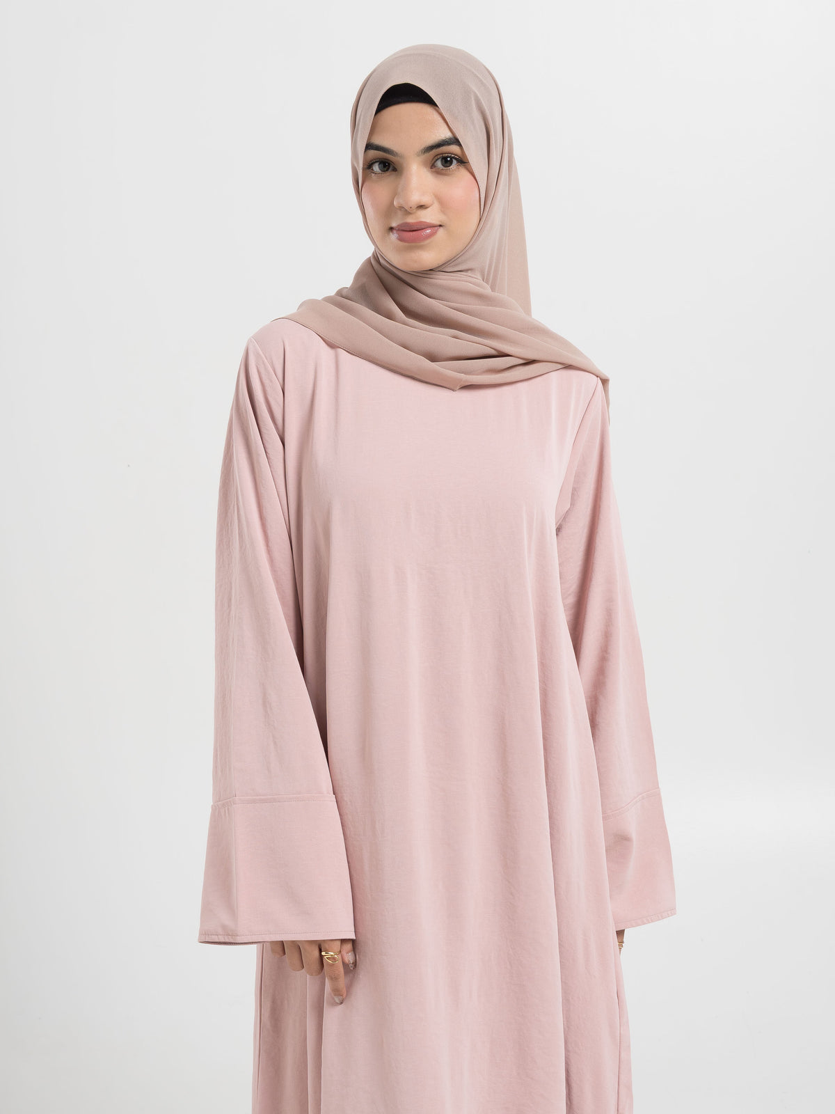 Peach Basic Abaya