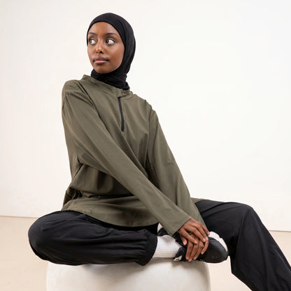 Rawnaqe Active Tunic-Set 3 Pièces – Tunique, Pantalon & Cagoule