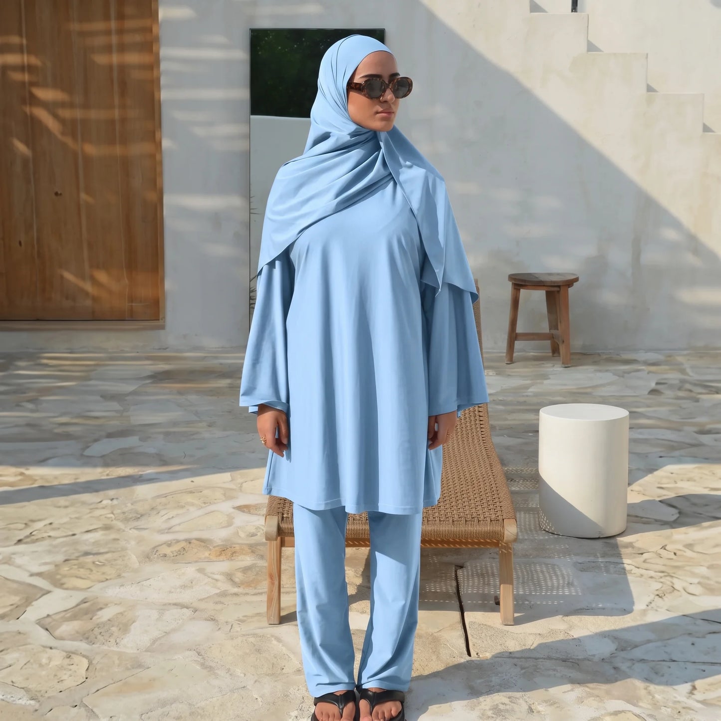 ✨Burkini Lina | Luxe & Modestie – 4 pièces Édition 2026✨