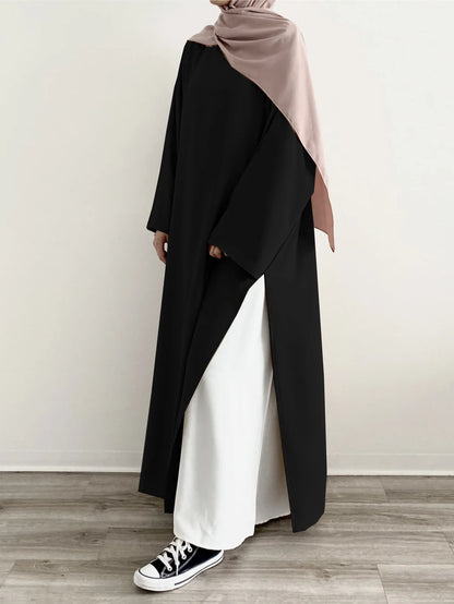 Abaya Rawnaqe 2 piece | Abaya+ Sous-Abaya Oversize