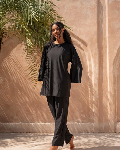 Burkini Lina | Luxe & Modestie – 4 pièces dont un bonnet offert