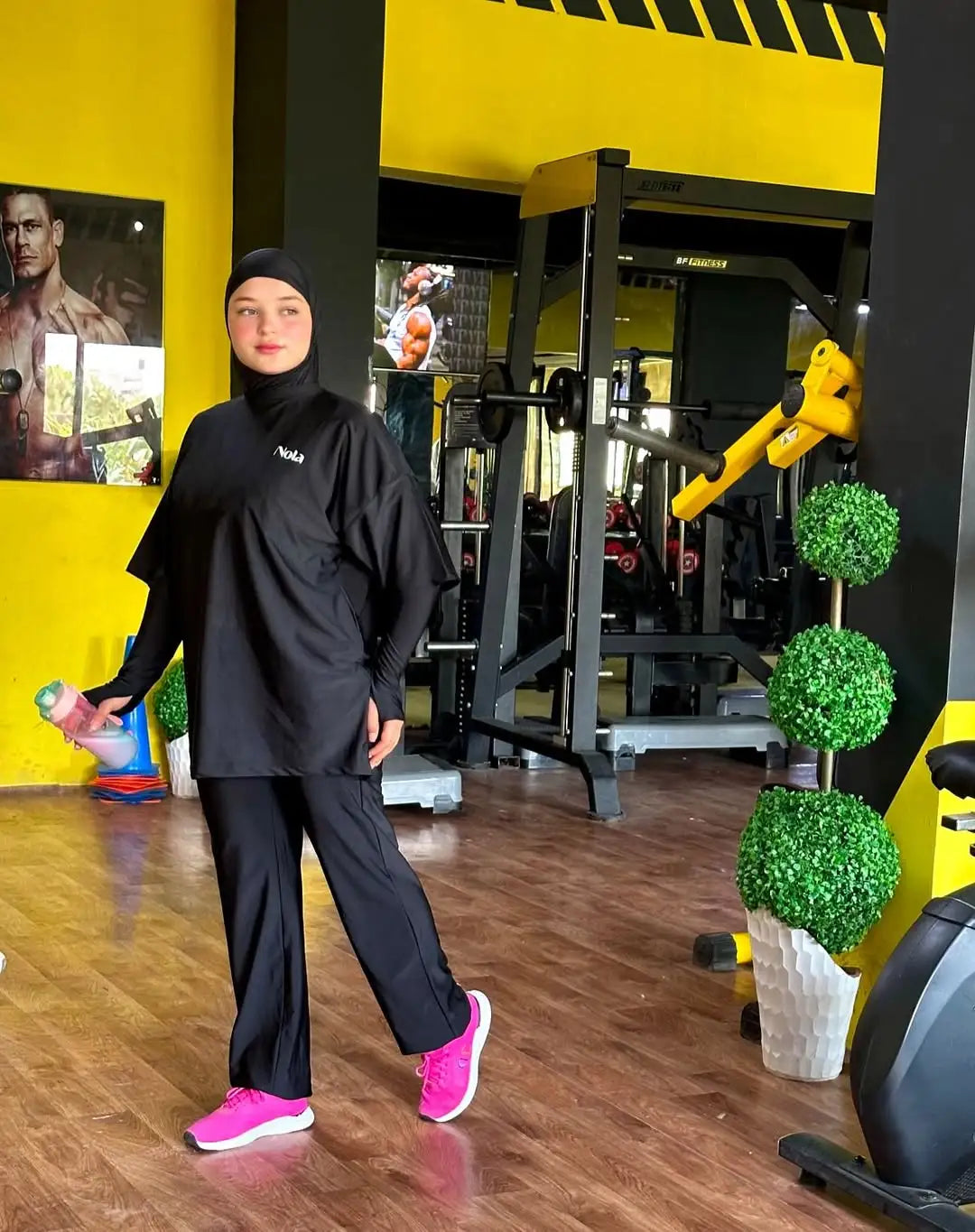 NOLA Activewear by Rawnaqe – Ensemble Modeste 3 pièces