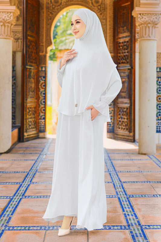 Abaya yusr 3 piéce modeste (Abaya & Hijab & Niqab)