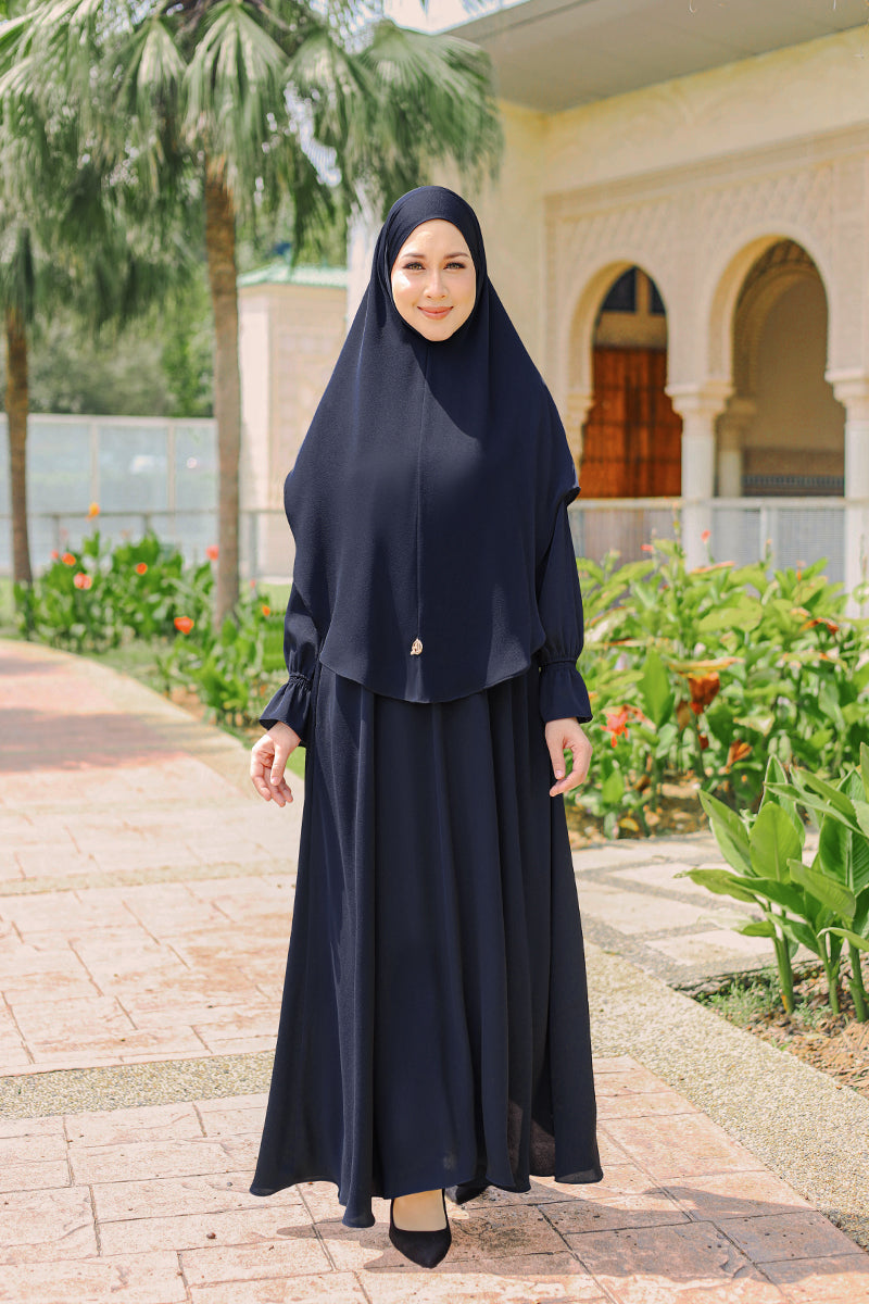 Abaya yusr 3 piéce modeste (Abaya & Hijab & Niqab)