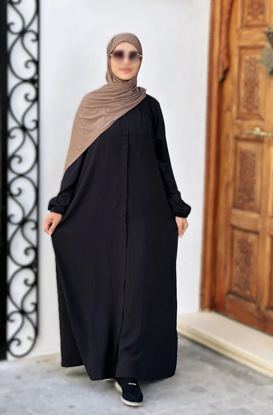 Rawnaqe Abaya –  Umrah & Hajj collection (Abaya + Pantalon + Hijab)