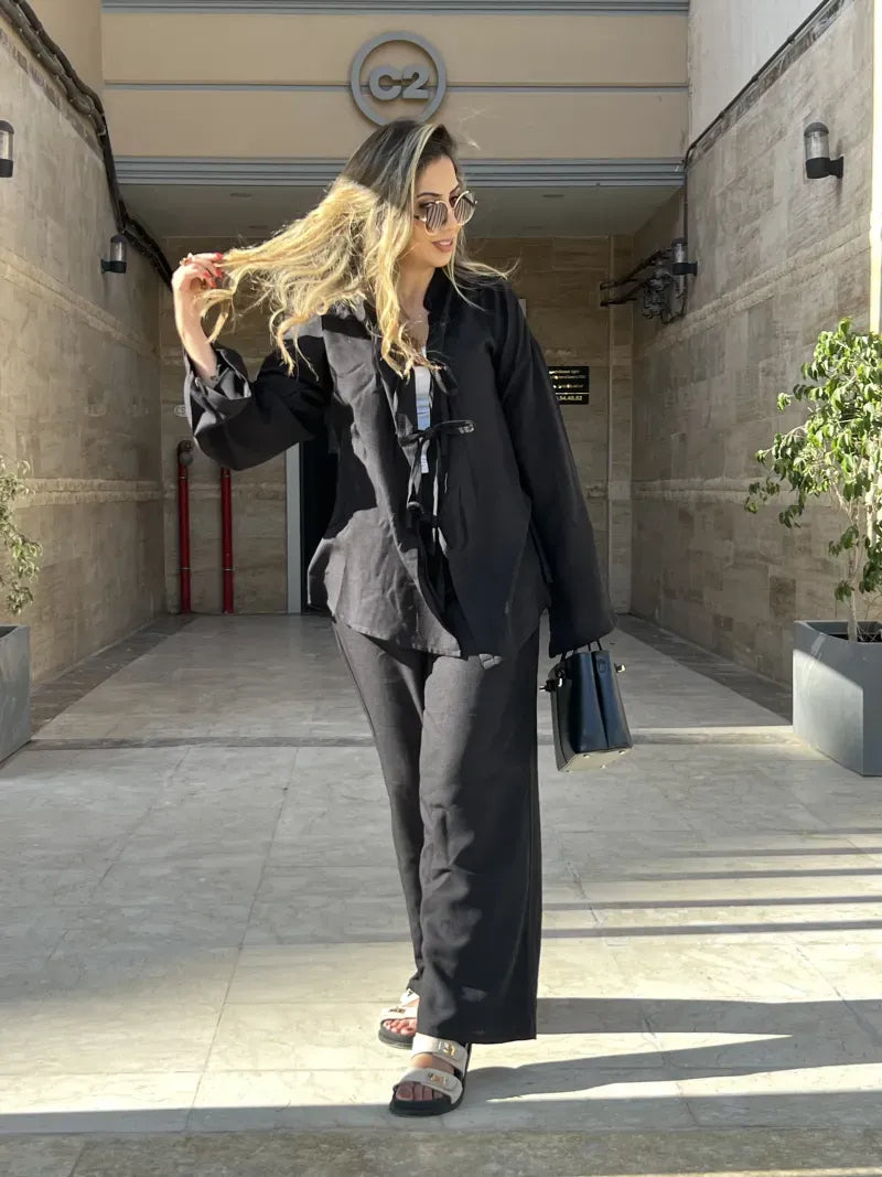 Ensemble Sakoura Élégant – Confort & Style 2en1