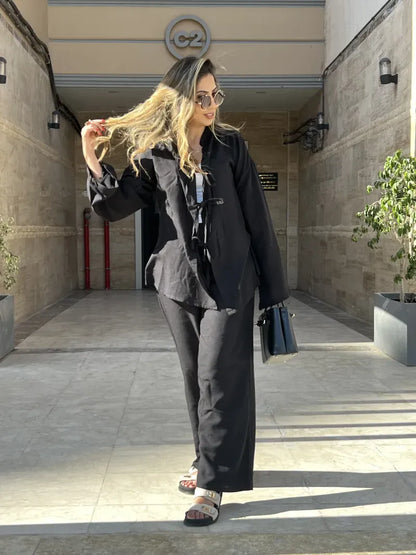 Ensemble Sakoura Élégant – Confort & Style 2en1
