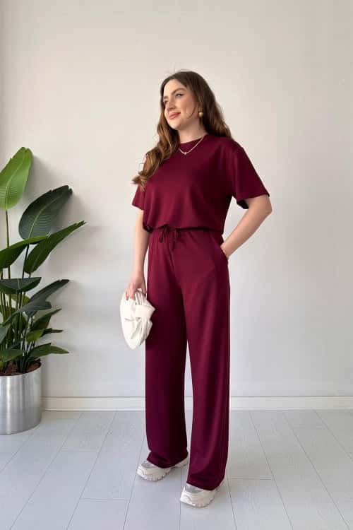 2 Pcs Ensemble Pantalon Demi-Manches