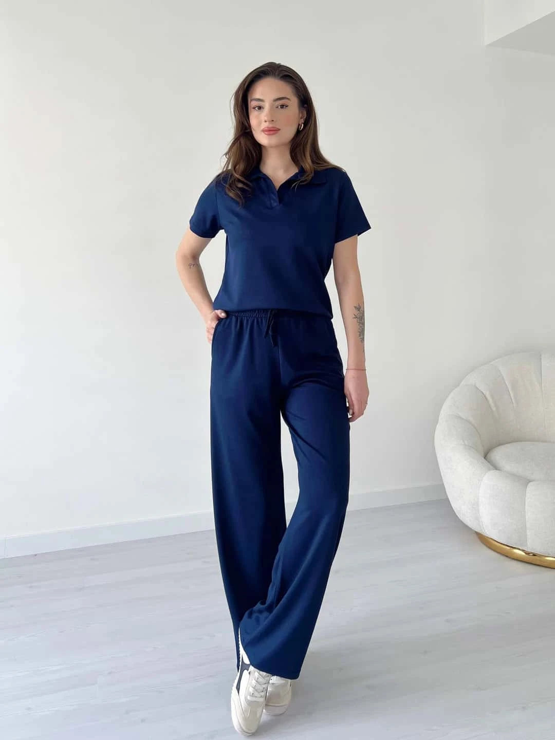 Ensemble Polo & Pantalon Demi-Manches
