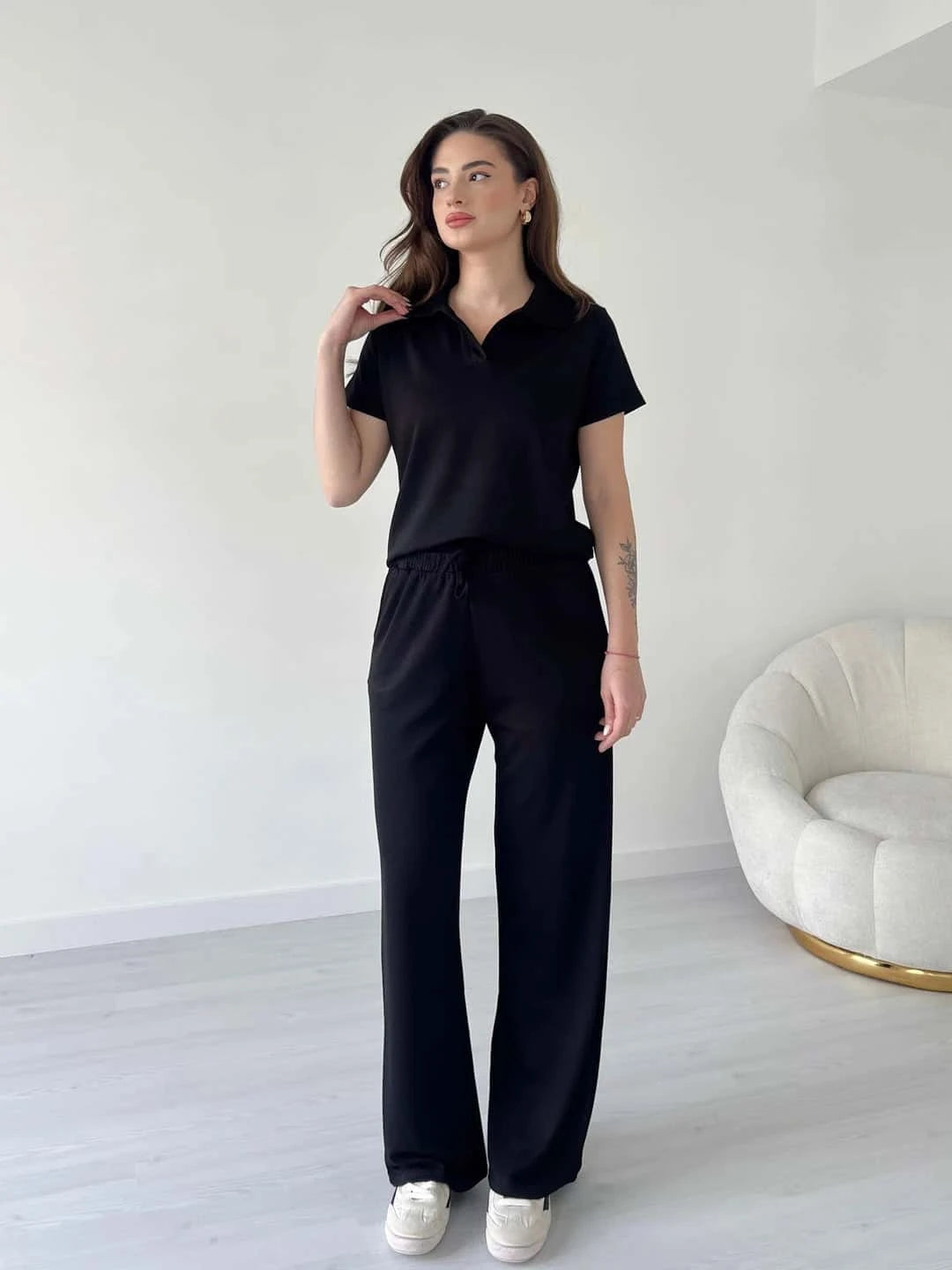 Ensemble Polo & Pantalon Demi-Manches