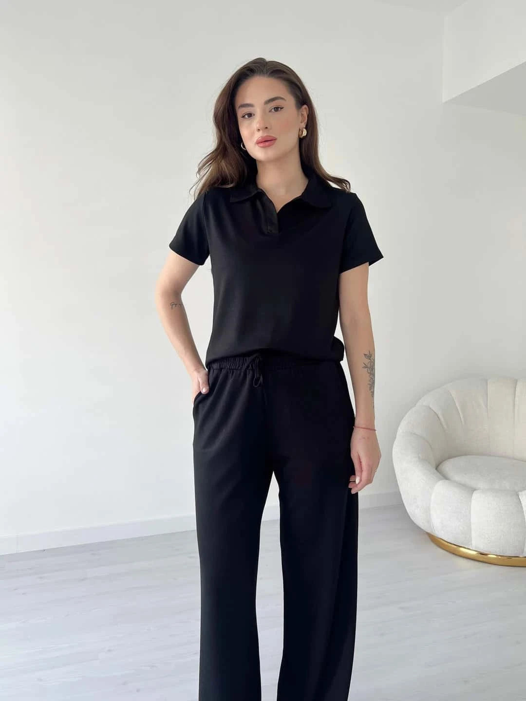 Ensemble Polo & Pantalon Demi-Manches