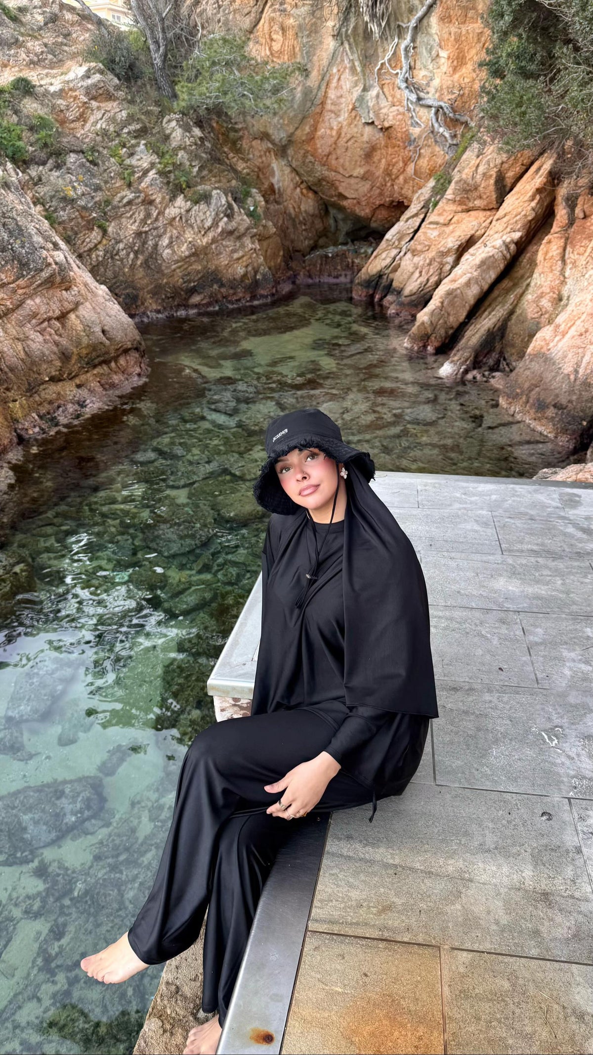 Burkini Lina™ – Ensemble Modeste 4 Pièces